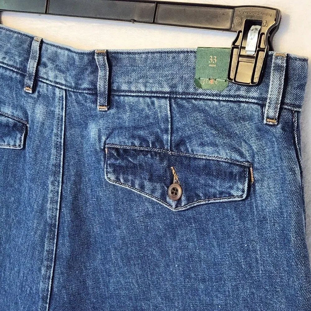 NWT J.Crew Men's 33 8